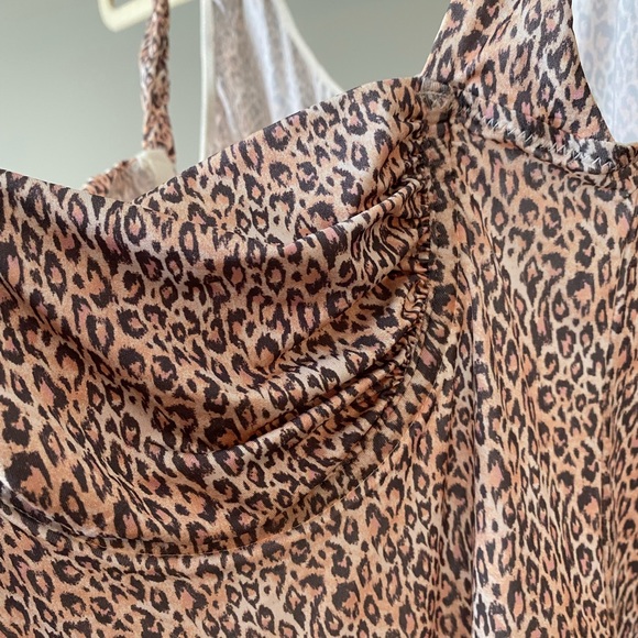 Cheetah Print Bustier Bodysuit - Picture 2 of 5